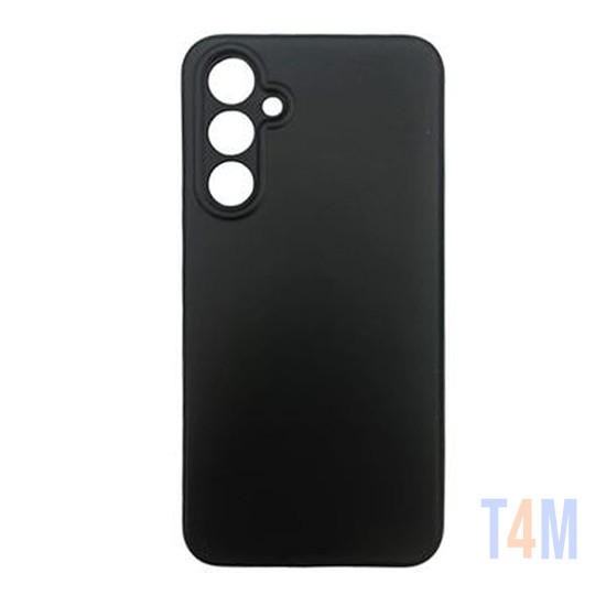 Funda de Silicona con Marco de Cámara para Samsung Galaxy A24 4g Negro